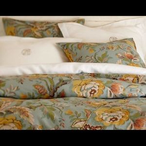 🌺Gorgeous Duvet Pottery Barn Vanessa Floral🌺